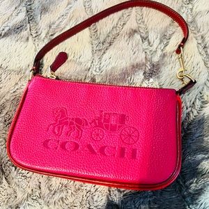 NEW Coach bag, magenta and red, brand new never used. Perfect for Valentines Day
